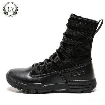 Breathable Army Outdoor Training Black Military Jungle Desert Boots