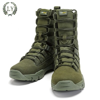 Waterproof Military Combat Combat Leather Green Jungle Desert Boots