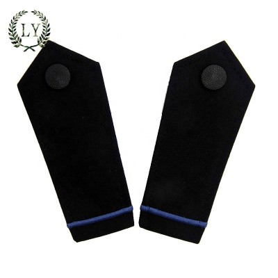 Factory wholesale military army uniform epaulettes with embroidery logos