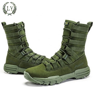 2020 New Style Waterproof Green Army Combat Jungle Boots Military