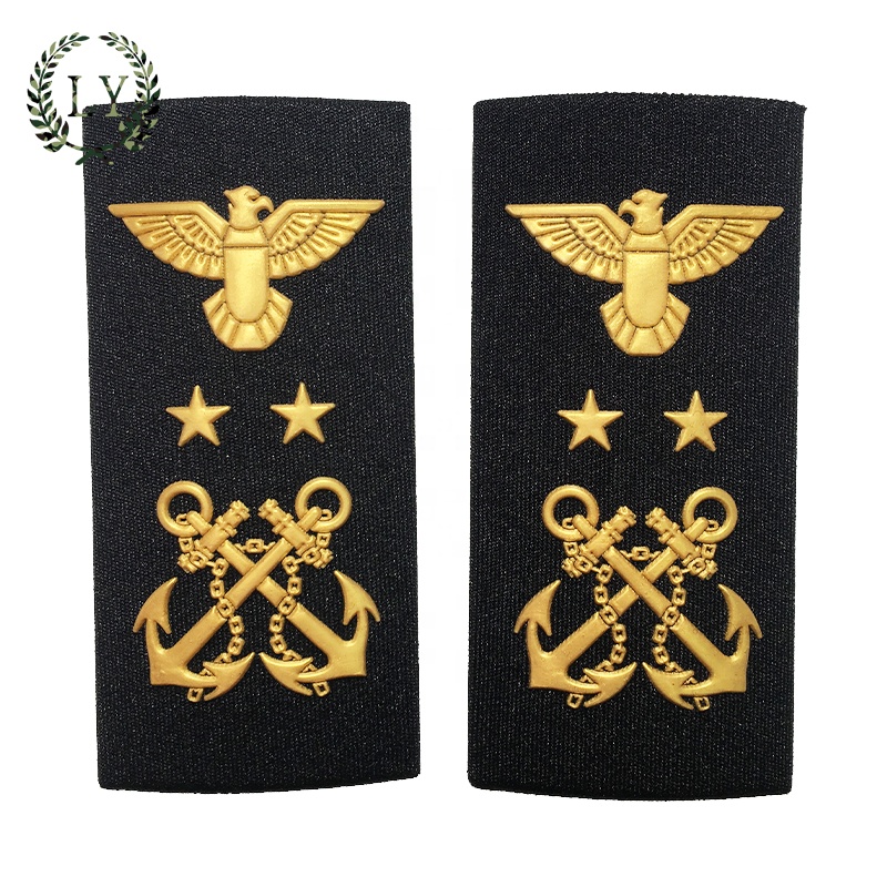 Custom Gold army epaulette military uniform accessories