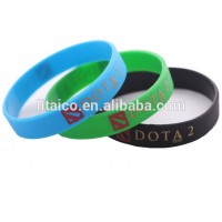 OEM design various ultra soft silicone bracelet