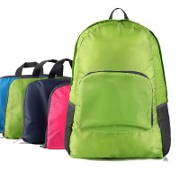 Outdoor foldable nylon backpack waterproof backpack travelling bag